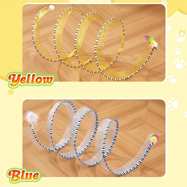 Self-play Cat Hunting Spiral Tunnel Toy