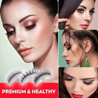 🔥Last Day 40% OFF🔥-Reusable Self Adhesive Eyelashes（Buy 1 Get 1 Free）