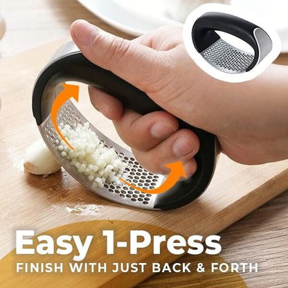 （Special Offer Now) Stainless Steel Garlic Presser